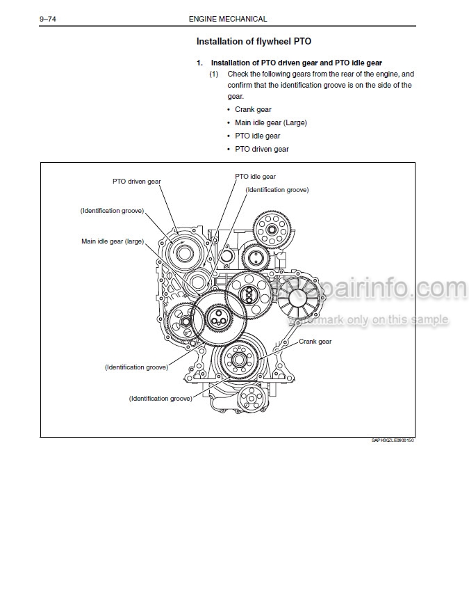 download Hino e13c engine shop workshop manual